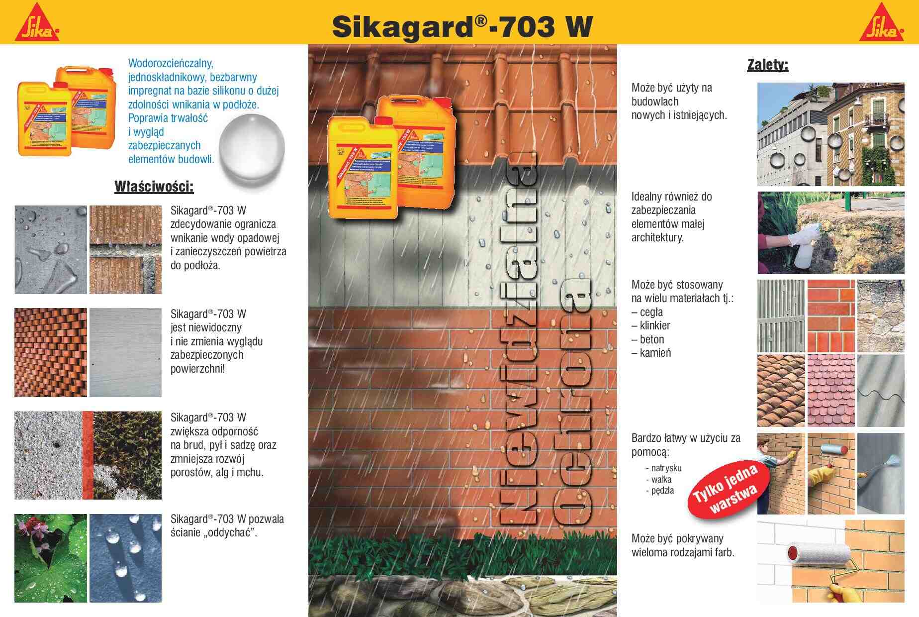 Sika Sikagard ® ‐ 703 W